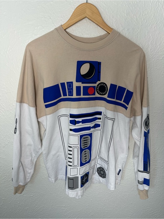 Disney Tops - Disney Parks Star Wars R2-D2 Spirit Jersey Unisex Small Droid Graphic Long